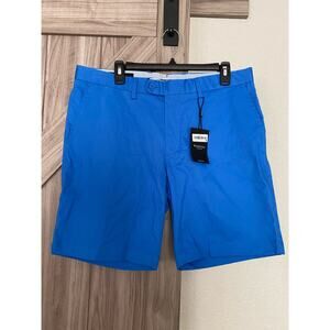 NWT Bugatchi mens shorts in Sapphire size 34
